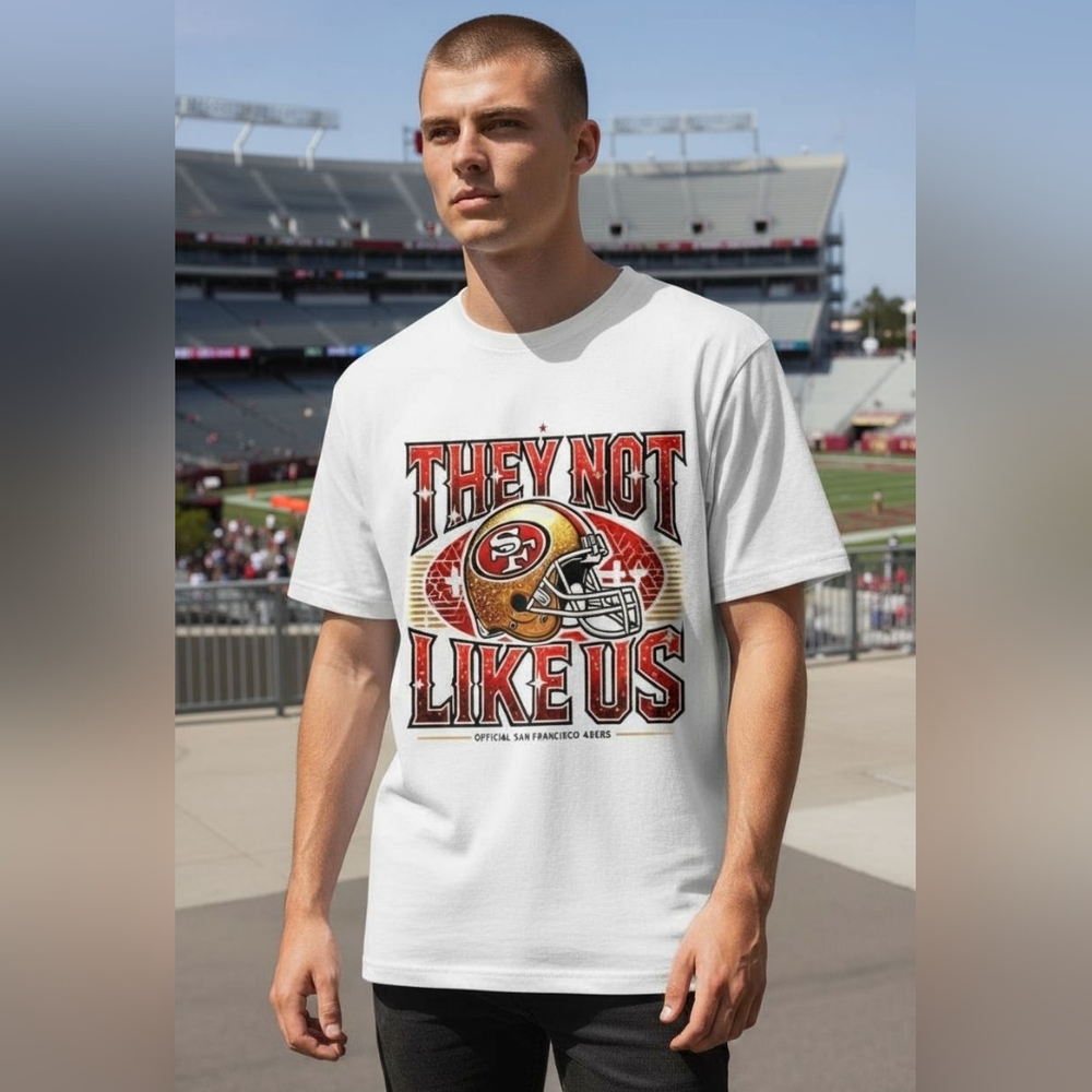 San Francisco 49ers White Graphic T-Shirt
